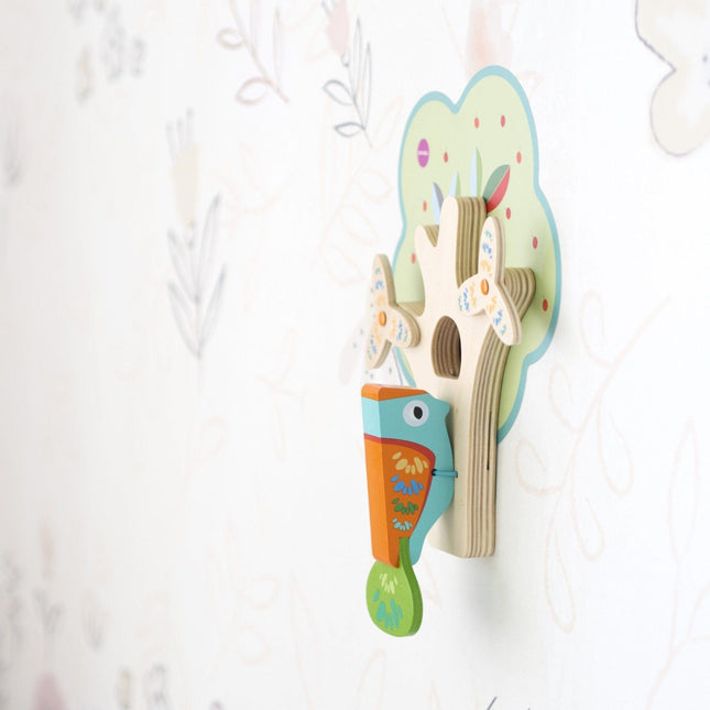 Oribel VertiPlay Wall Toy: Busy Woodpecker knocker-1875027552716853253