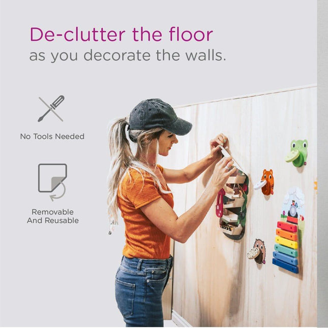 Oribel VertiPlay Wall Toy: Busy Woodpecker knocker-1875027552716853254