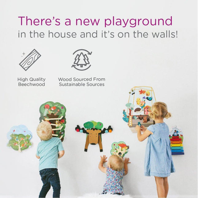 Oribel VertiPlay Wall Toy: Mystical Aquarium-1875027475793317889