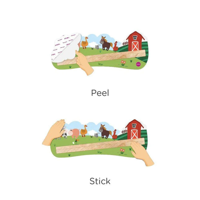 Oribel VertiPlay Wall Toy: Old Macdonald-1875027475965284355