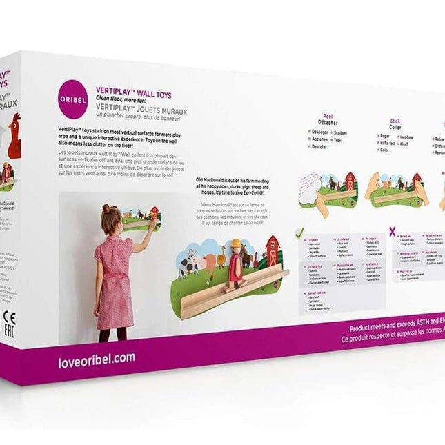 Oribel VertiPlay Wall Toy: Old Macdonald-1875027475965284359