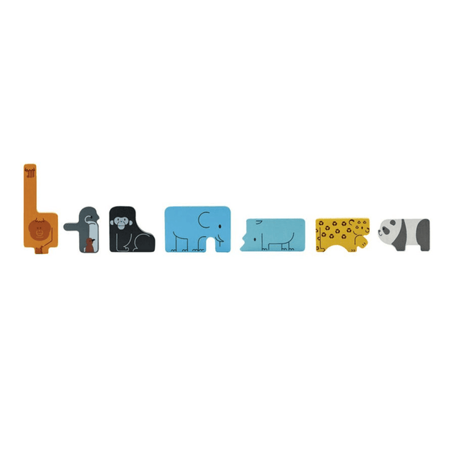 Plan Toys Animal Puzzle Game-1875027399855443970