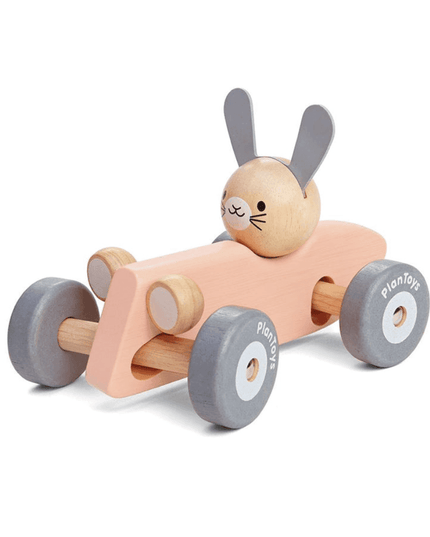 Plan Toys Bunny Racing Car-1875027406968983552