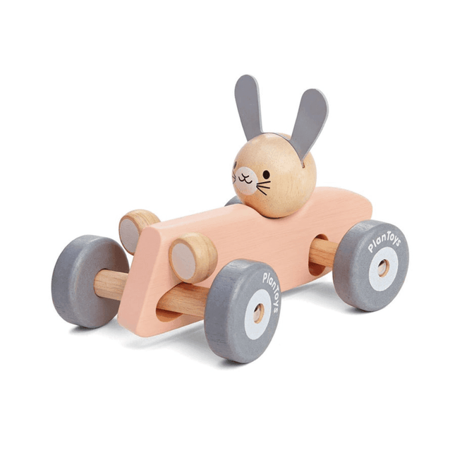Plan Toys Bunny Racing Car-1875027406968983552