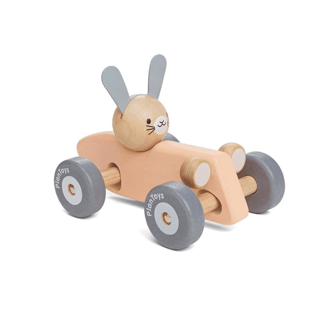 Plan Toys Bunny Racing Car-1875027406968983553