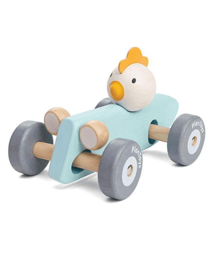 Plan Toys Chicken Racing Car-1875027406830571520