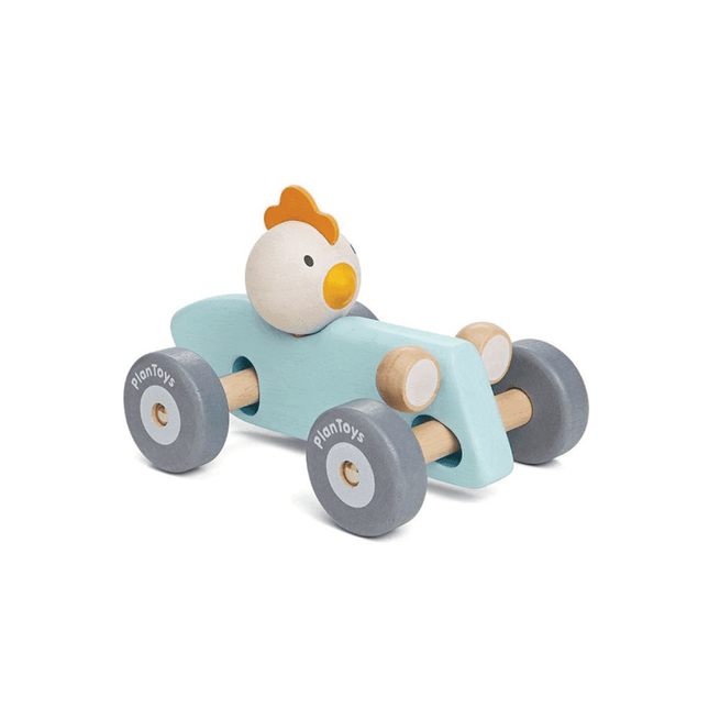 Plan Toys Chicken Racing Car-1875027406830571521