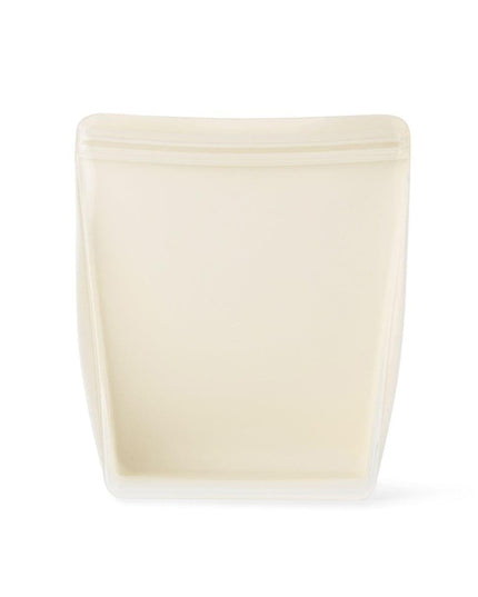 Porter Reusable Silicone Bag Stand Up 1l - Cream-1875027441261613056