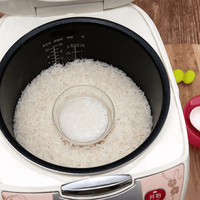 Richell Porridge Maker E, For Use with Rice Cookers Pink-1875027425704939528