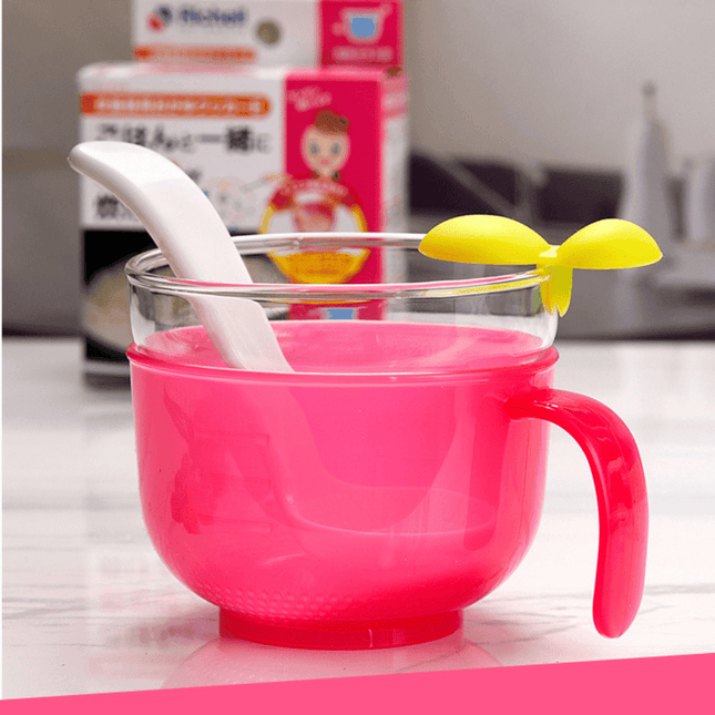 Richell Porridge Maker E, For Use with Rice Cookers Pink-1875027425704939521