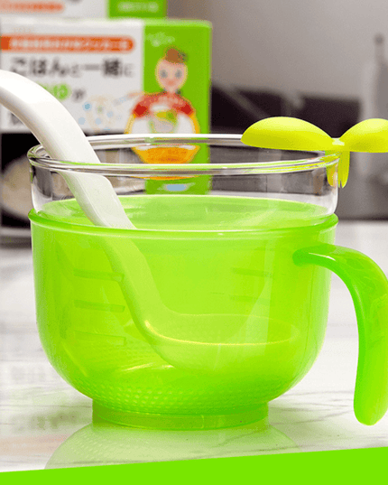 Richell Porridge Maker E, For Use with Rice Cookers Green-1875027425864323074