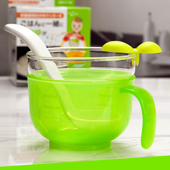 Richell Porridge Maker E, For Use with Rice Cookers Green-1875027425864323074