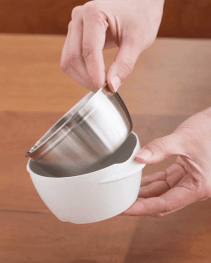 RICHELL TLI Stainless steel Feeding Set White-1875027405979127813