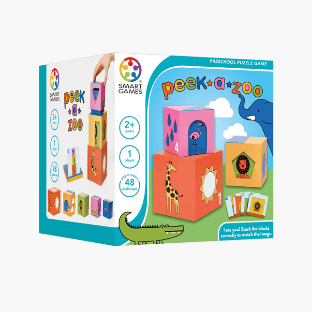 SMART GAMES Peek- a- Zoo-1875027474195288064