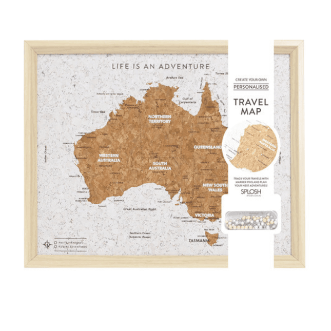 Splosh Australia Map Travel Board Small-1875027391672356864