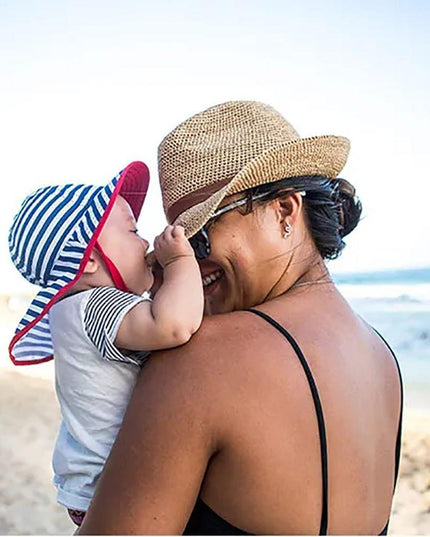 Sunday Afternoon Infant Sun Sprout Hat UPF50+ | Quarry Stripe Baby (6-12mth)-1875027456214306818
