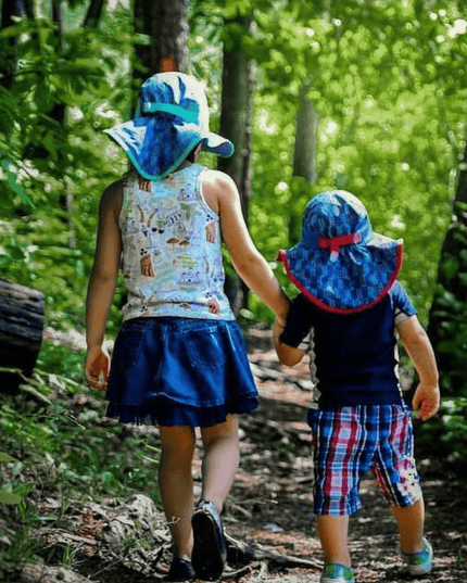 Sunday Afternoon Kids Play Hat UPF50+ | Ocean Life Large (5-12yrs)-1875027428523511811