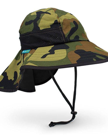 Sunday Afternoon Kids Play Hat UPF50+ | Green Camo-1875027433443430403