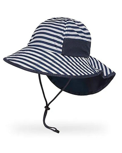 Sunday Afternoon Kids Play Hat UPF50+ | Navy Stripe Small (6-24mth)-1875027431719571456