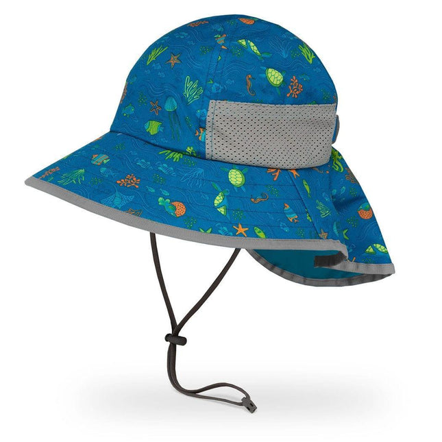 Sunday Afternoon Kids Play Hat UPF50+ | Ocean Life Small (6-24mth)-1875027430633246720