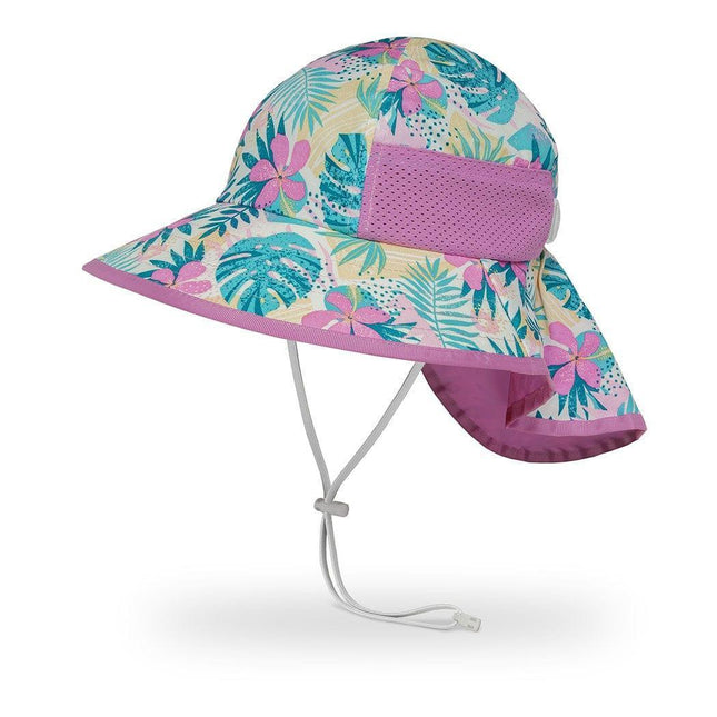 Sunday Afternoon Kids Play Hat UPF50+ | Pink Tropical Small (6-24mth)-1875027433221132288