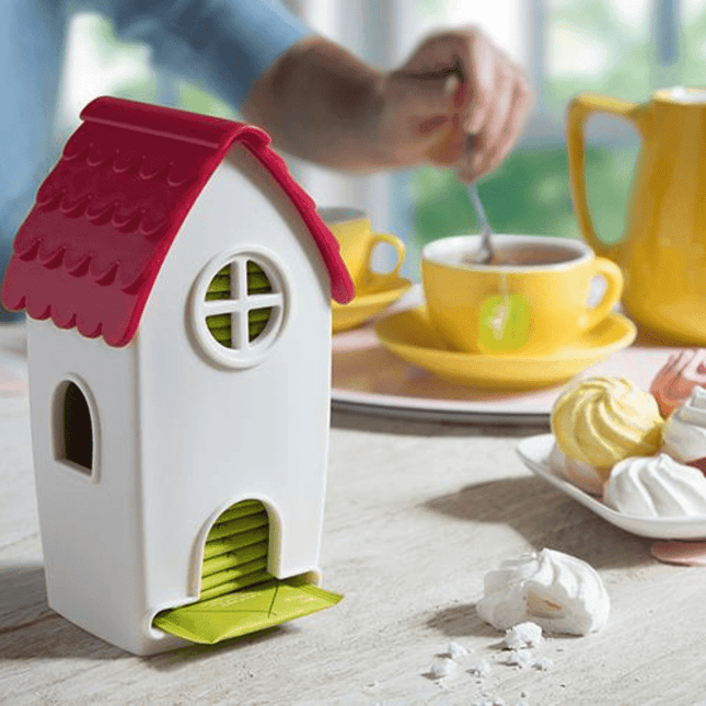 Tea House - Tea Bag Dispenser-1875027427542044676