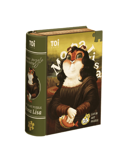 TOI Cat in Art Puzzle - Mona Lisa-1875027393484296192