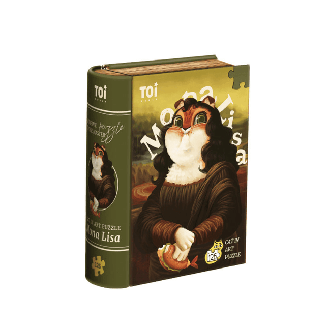 TOI Cat in Art Puzzle - Mona Lisa-1875027393484296192