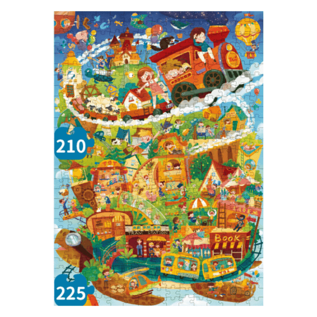 TOI Leveled Puzzle Step 8 Townlet-1875027427114225667