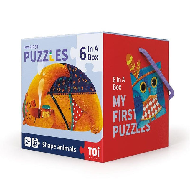 TOI My First Puzzles Shape animals-1875027522014547968
