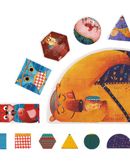 TOI My First Puzzles Shape animals-1875027522014547969