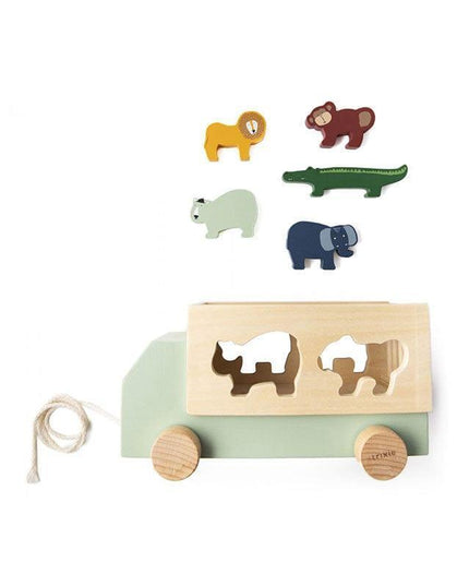 Trixie Wooden Animal Truck-1875027404087496704