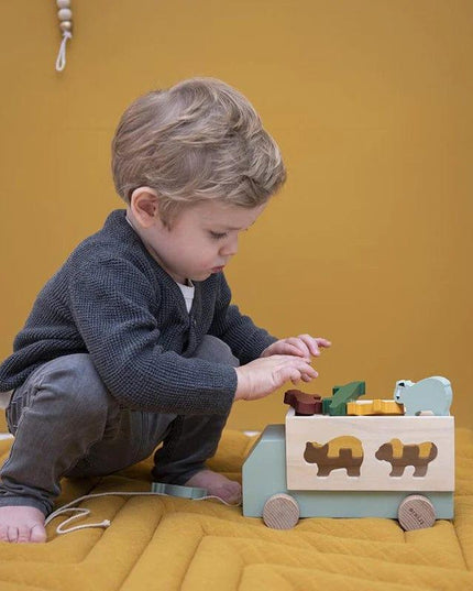 Trixie Wooden Animal Truck-1875027404087496709