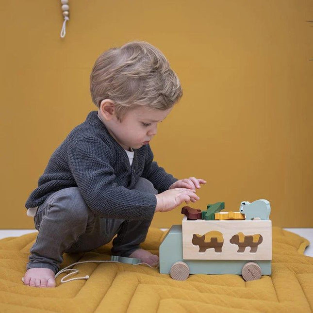 Trixie Wooden Animal Truck-1875027404087496709