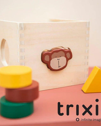 Trixie Wooden Shape Sorter-1875027399406653443