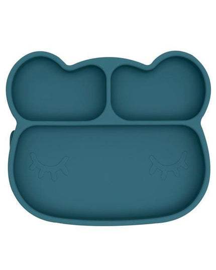 We Might Be Tiny Bear Stickie Plate- Blue Dusk Plate-1875027472676950016