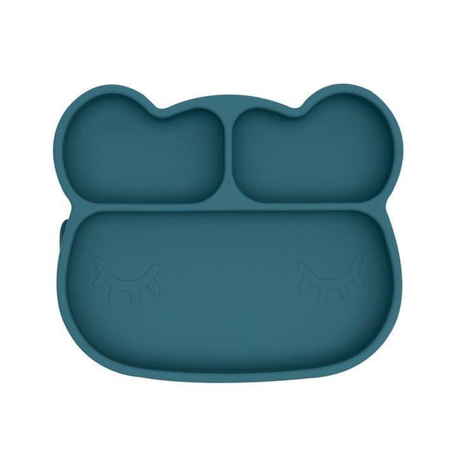 We Might Be Tiny Bear Stickie Plate- Blue Dusk Plate-1875027472676950016
