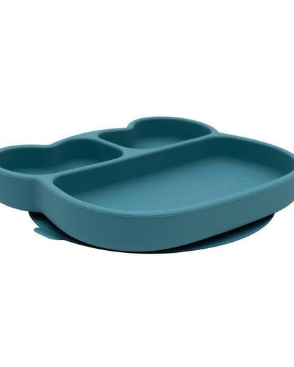 We Might Be Tiny Bear Stickie Plate- Blue Dusk Plate-1875027472676950018