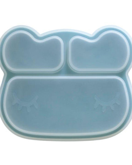 We Might Be Tiny Bear Stickie Plate- Blue Dusk Plate-1875027472676950020