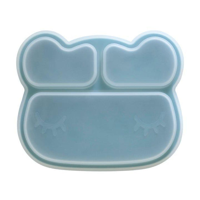 We Might Be Tiny Bear Stickie Plate- Blue Dusk Plate-1875027472676950020