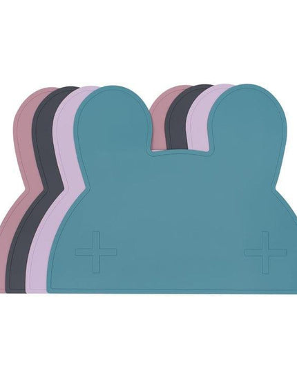 We Might Be Tiny Bunny Placie? Silicone Placemat Blue Dusk-1875027473075408898