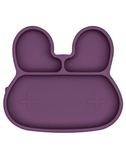We Might Be Tiny Bunny Stickie Plate Plum-1875027472513372160