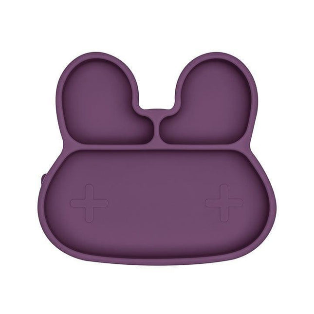 We Might Be Tiny Bunny Stickie Plate Plum-1875027472513372160