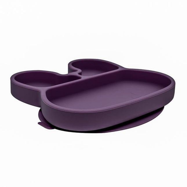 We Might Be Tiny Bunny Stickie Plate Plum-1875027472513372161