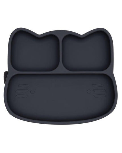 We Might Be Tiny Cat Stickie Plate - Charcoal Plate-1875027472903442432