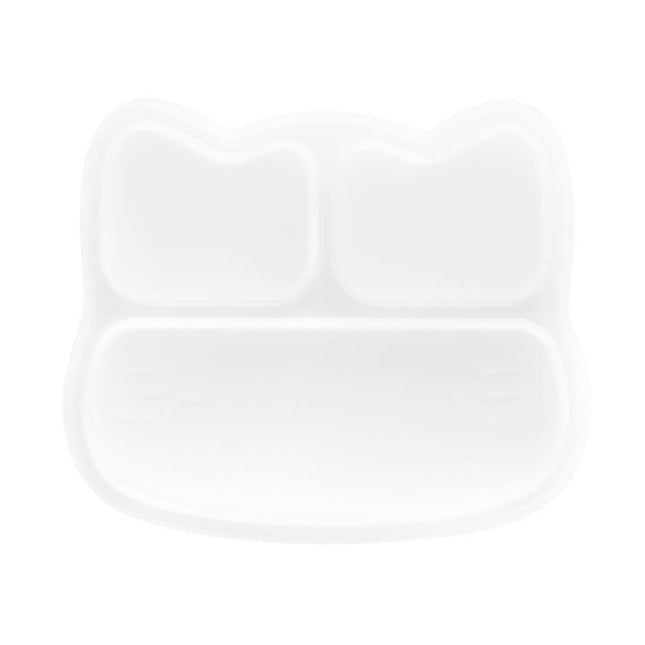 We Might Be Tiny Cat Stickie Plate - Charcoal Lid-1875027417358274560