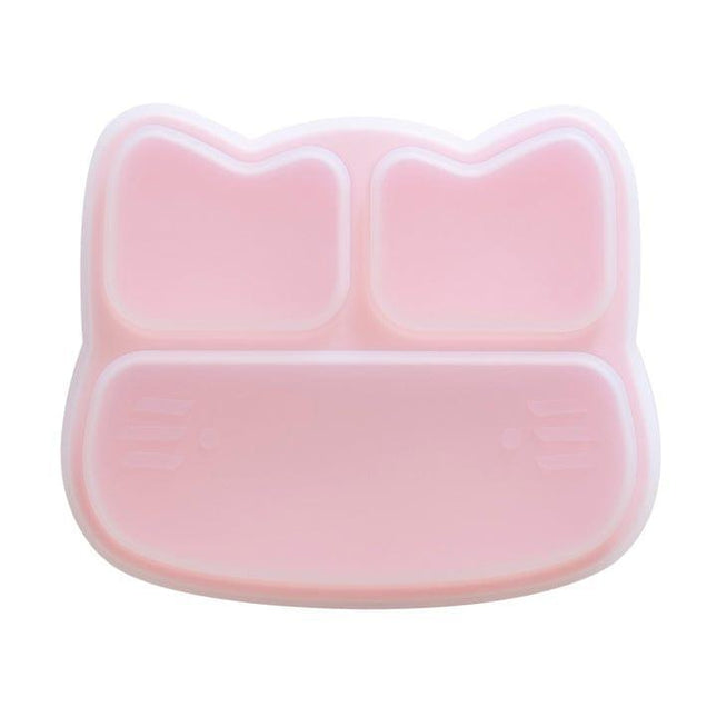 We Might Be Tiny Cat Stickie Plate - Charcoal Lid-1875027417358274566