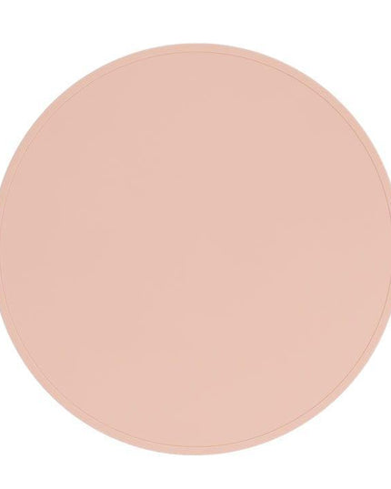 We Might Be Tiny Round Placie? Silicone Placemat Blush-1875027473385787392