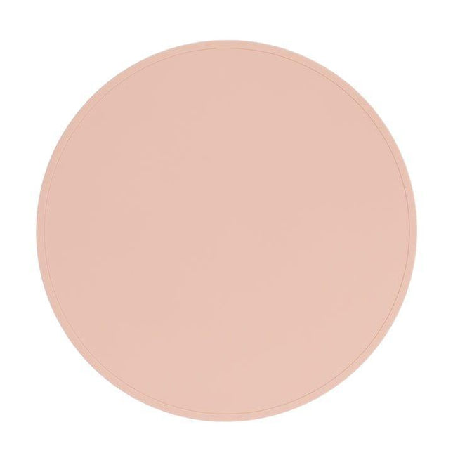 We Might Be Tiny Round Placie? Silicone Placemat Blush-1875027473385787392