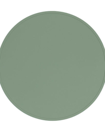 We Might Be Tiny Round Placie? Silicone Placemat Grey-1875027473536782338